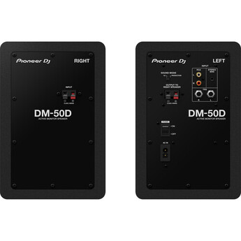 Pioneer dj DM-50D Active 5" Desktop Monitor/DJ Speakers (Black) — thumbnail 3